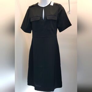 Banana Republic Black Pocket Knee Length Shift Dress- NWT Sz:0